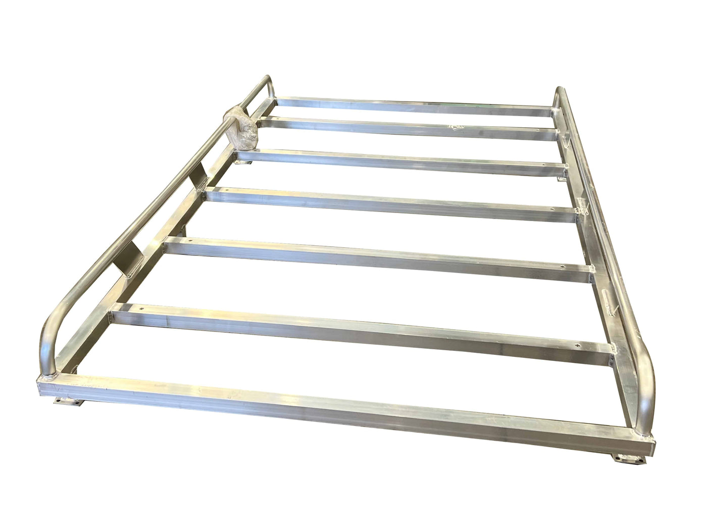 Tradesman Canopy Ladder-Rack Raw Finish Aluminium 2500 Length (Universal) - OZI4X4 PTY LTD