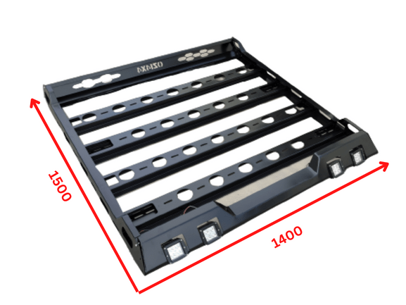 Falcon Roof Cage FC150 Suitable For Toyota Land Cruiser 79 Series Dual Cab (Free 4x6"Spot Lights) - OZI4X4 PTY LTD