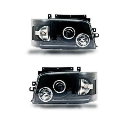 Toyota Hiace 2005 -2010 Halo Projector Head Light Pair (Online Only)