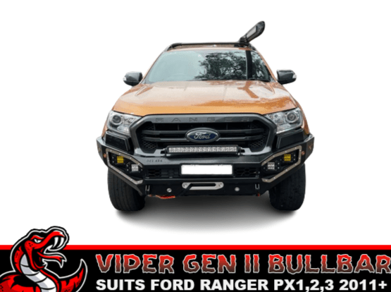 Viper Gen II Bullbar Suits Ford Ranger Fits PX1,2,3 2011+ (Price Reduced) - OZI4X4 PTY LTD