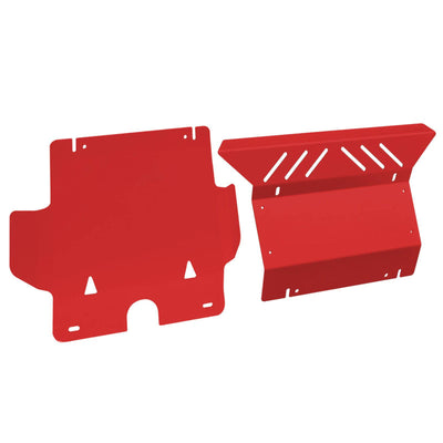 2 pcs Red Bash Plate Red suits Toyota Hilux 2005-2015