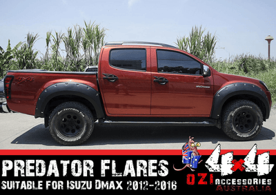 Predator Flares Finish Suits Isuzu D-MAX 2012-2016 - OZI4X4 PTY LTD