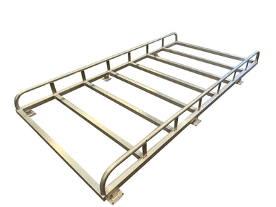 Tradesman Canopy Ladder-Rack Raw Finish Aluminium 2500 Length (Universal) - OZI4X4 PTY LTD