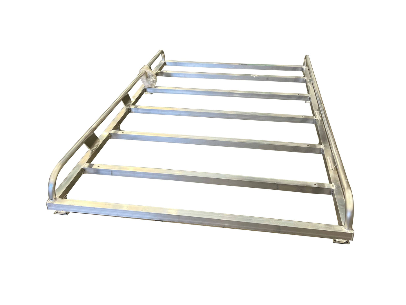 Tradesman Canopy Ladder-Rack Raw Finish Aluminium 2300 Length (Universal) - OZI4X4 PTY LTD