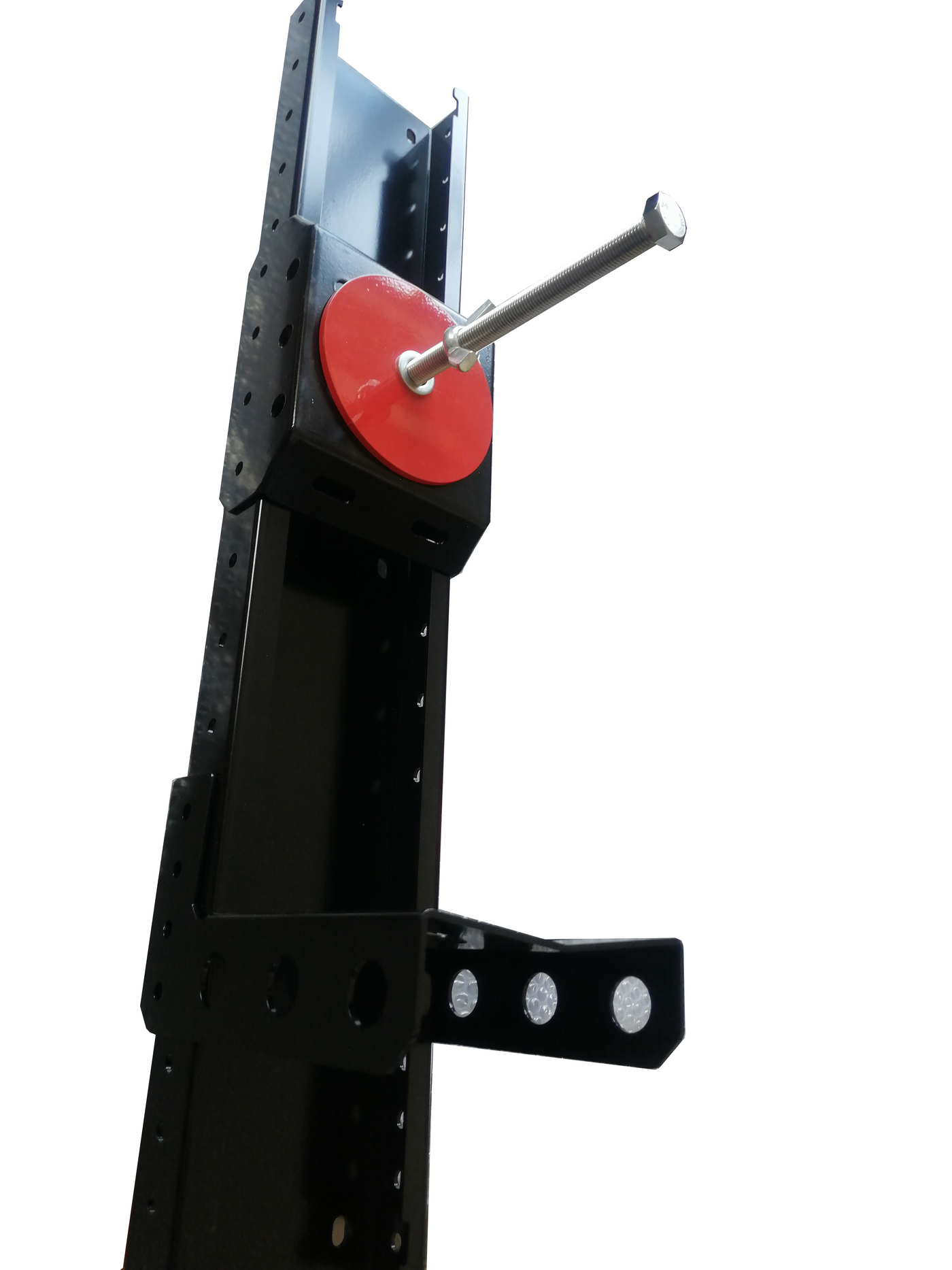 850MM Adjustable Steel Canopy Spare Wheel Holder in Black Universal - OZI4X4 PTY LTD