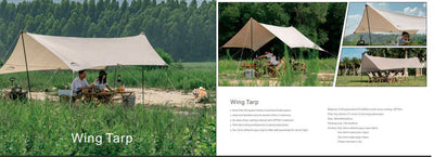 Tent Shade Wing Tarp - OZI4X4 PTY LTD