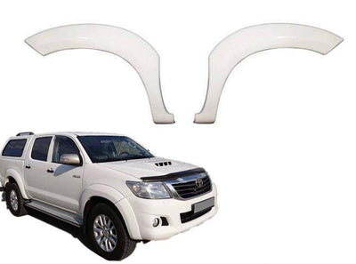 Front Only white OEM Flares Suits Toyota Hilux 2005-2011 (Online Only)