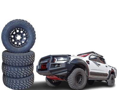35" Muddies Tyres + 16" Bead Lock Rims - OZI4X4 PTY LTD
