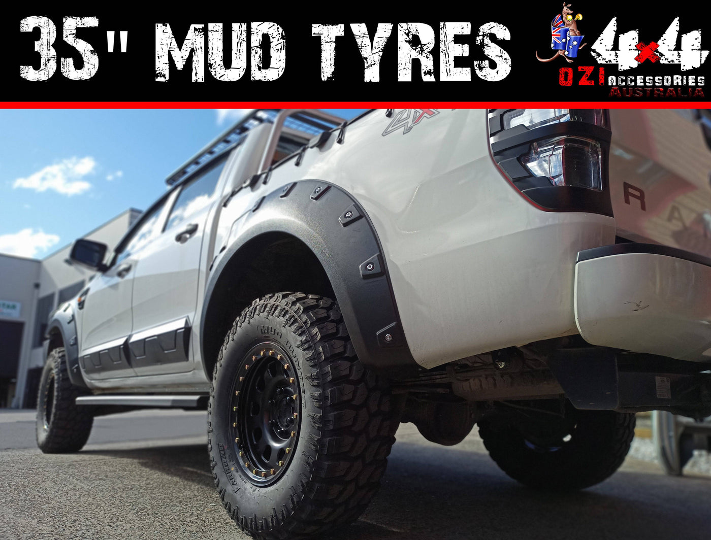 35" Muddies Tyres + 16" Bead Lock Rims