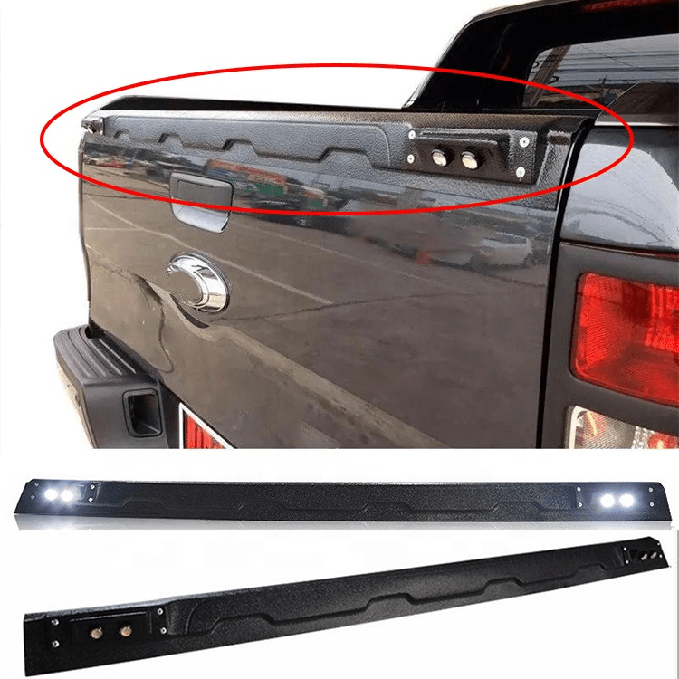 Tail Gate Trim + LED Light Suits Ford Ranger PX1,2,3 2011-2022