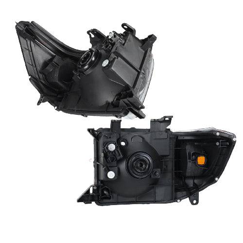 Black Pair OEM Head Lights Suitable For Toyota Landcruiser 79,78,76 Series 2007+ (Online Only) - OZI4X4 PTY LTD