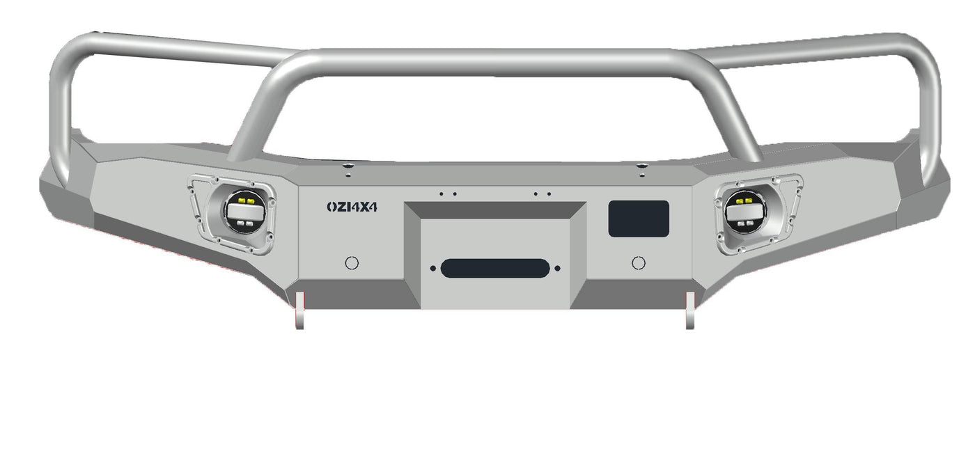 OZ Bar Bullbar Suitable for Toyota Hilux 2015-2018 - OZI4X4 PTY LTD