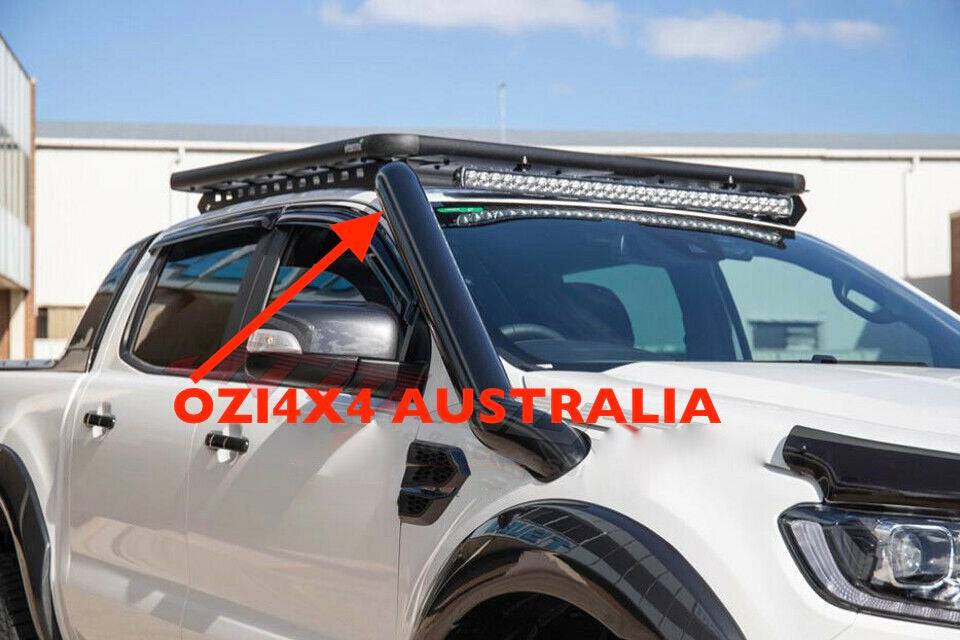 Stainless Steel Snorkel Suits Ford Ranger & Mazda BT50 Power Coated Black