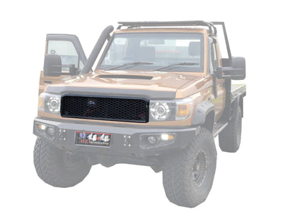 Black Honey Combe Mesh Grill Suitable For Toyota Landcruiser 79,78,76 Series 2007+ (Online Only) - OZI4X4 PTY LTD
