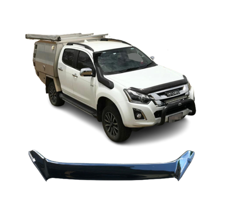 Black Bonnet Protector Suits Isuzu DMAX 2016-2019