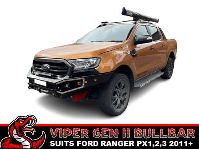 Viper Gen II Bullbar Suits Ford Ranger Fits PX1,2,3 2011+ (Price Reduced) - OZI4X4 PTY LTD
