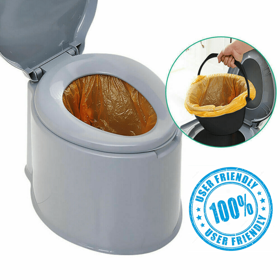 6L Outdoor Portable Toilet Camping Potty Caravan Travel Camp Boating (Online Only)