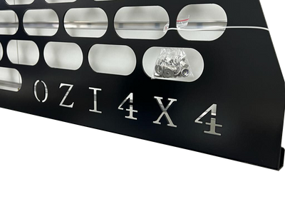 Rear Tray Window Guard Mesh Black Finish - OZI4X4 PTY LTD