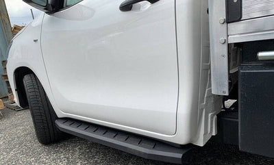 Fixed to Body Single Cab Side Steps Suits Ford Ranger & Mazda BT50 (Online Only)