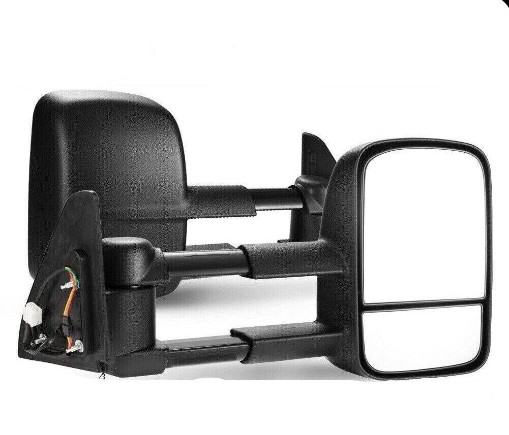 Extendable Towing Mirrors Suits Mitsubishi Triton MQ / MR 2015-2018 (Blinker)