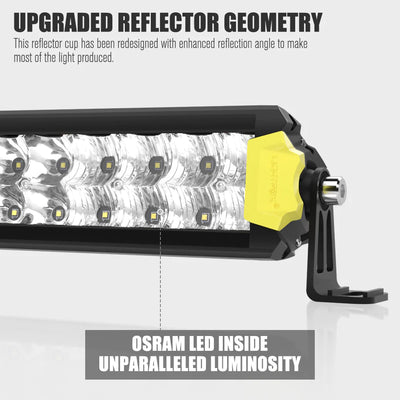 Pair 9inch Osram LED Driving Light + 20" Dual Row LED Light Bar  (Online Only) - OZI4X4 PTY LTD