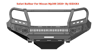 Safari Bullbar Suits Nissan Navara NP300 2020+