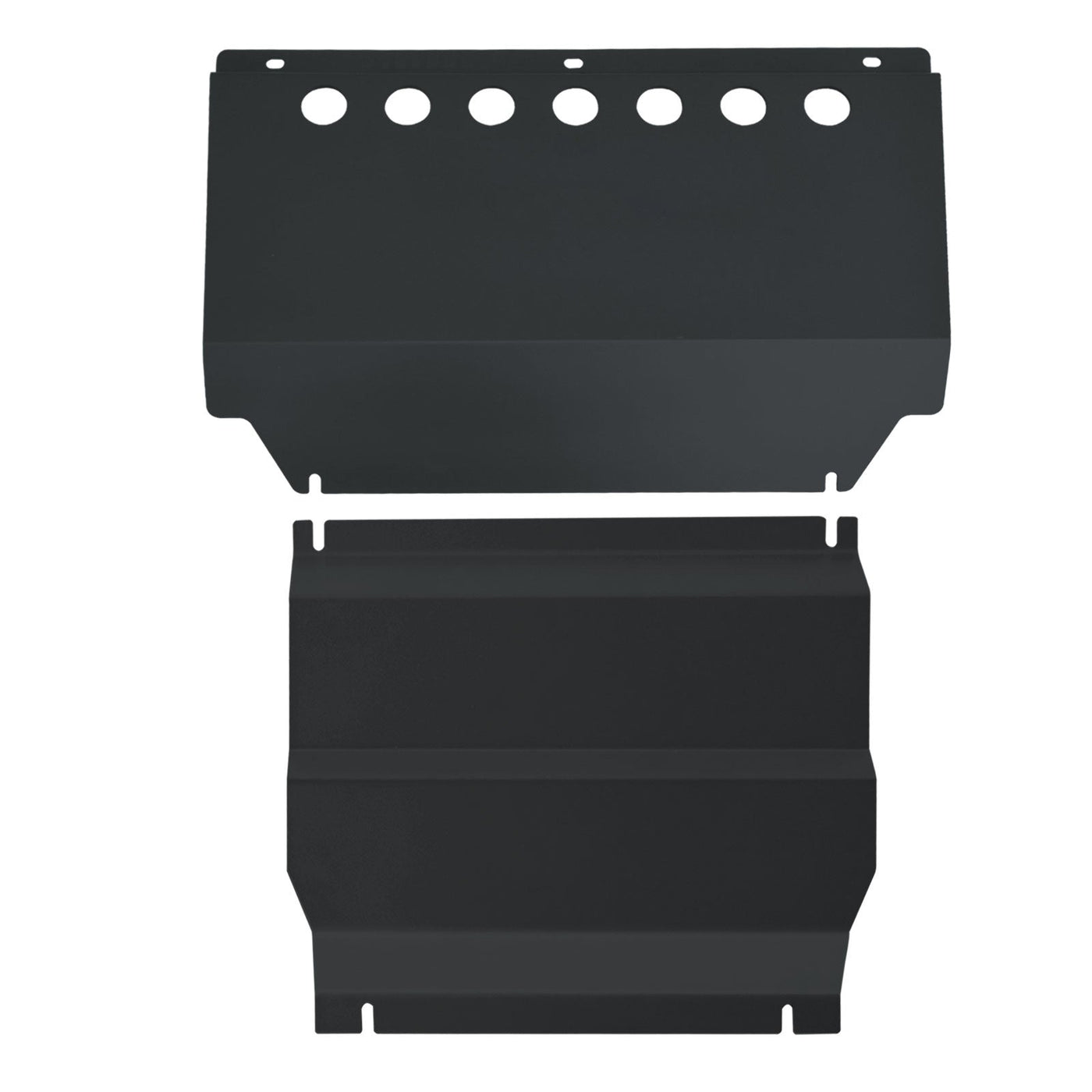 2 Pcs Black Bash plate Suits Triton MN/ML 2006-2015 (Type 1)