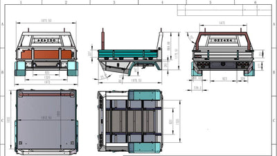 Ferocious 4x4 Steel Tray Dual Cab