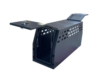 Premium 600 Length Black Flat Dog Box (Jack off Compatible) - OZI4X4 PTY LTD
