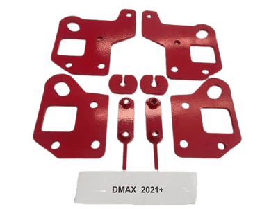 OZI4X4 Red Recovery Points Suits Isuzu Dmax 2020+ - OZI4X4 PTY LTD