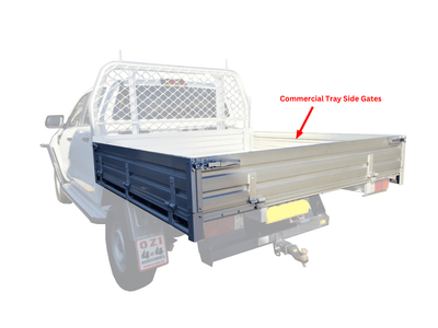 Commercial Tray Side Gates 3 Piece - OZI4X4 PTY LTD