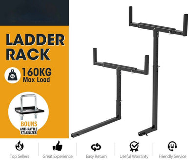 Tow Bar Ladder Rack Universal Suits All Vehicles (Online Only) - OZI4X4 PTY LTD