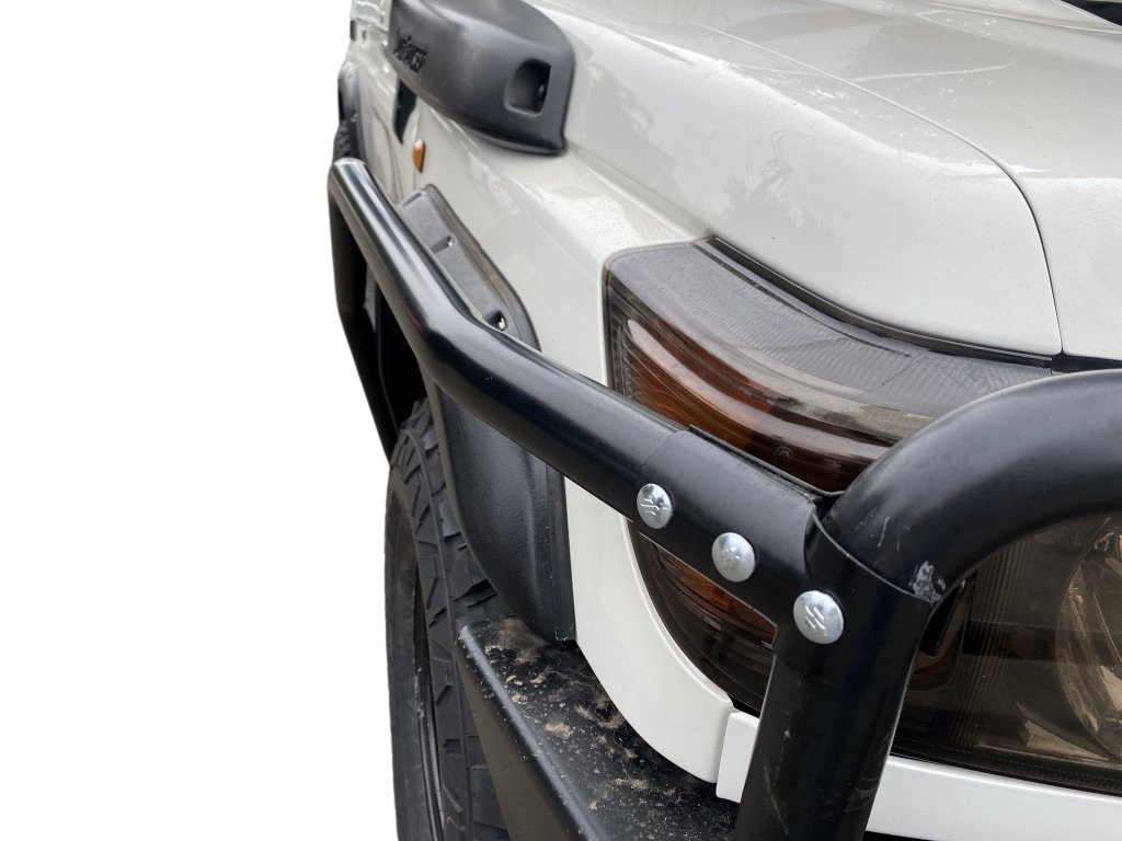 Adjustable Side Steps + Brush Bars Suitable For Toyota Land Cruiser 78 Series 2007+ - OZI4X4 PTY LTD
