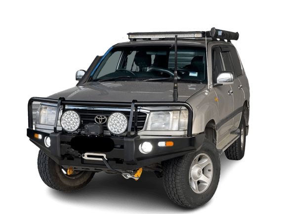 Competition Bull Bar Suits Toyota Land Cruiser 100 Series IFS
