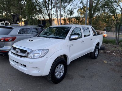 White OEM Flares Suits Toyota Hilux Sr & SR5 2012 - 2015 (Full Set)