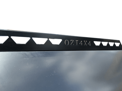 1800MM Low Profile Tradesman Canopy Ladder-Rack Black (Universal) - OZI4X4 PTY LTD