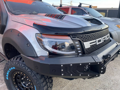 Fender Flares Smooth Finish Suits Ford Ranger PX3 2018 - Current