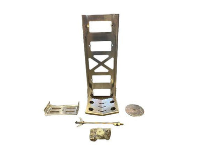 Aluminium Rear Wheel Carrier For Canopies Suits All Makes / Models - OZI4X4 PTY LTD