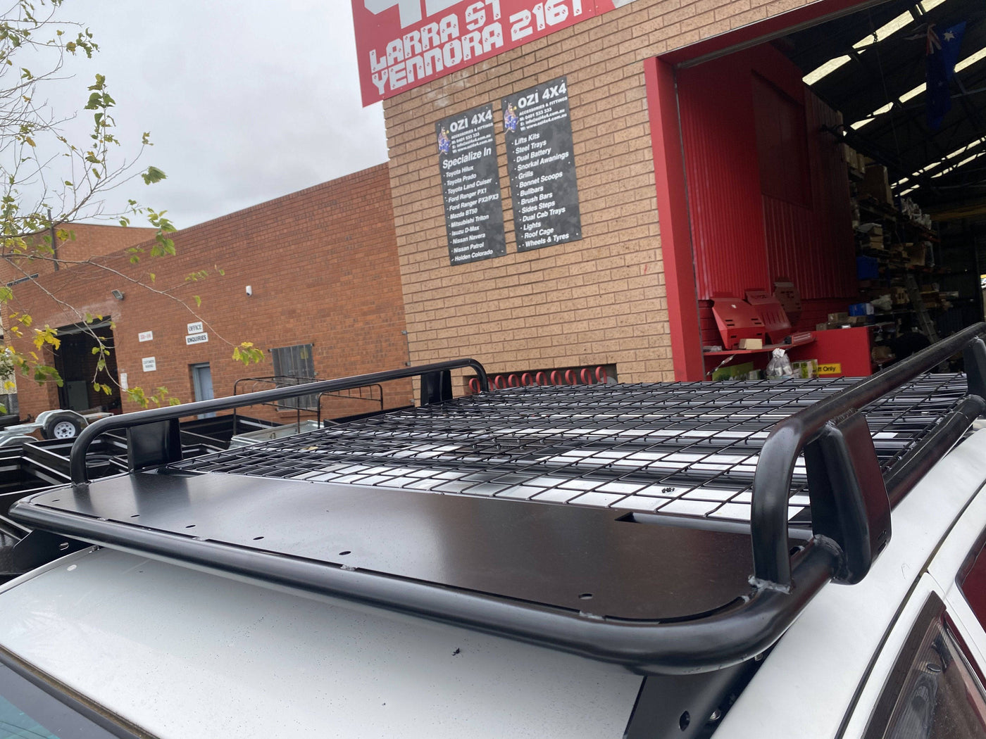 Tradesman Steel Roof Cage for all (Single Cab)