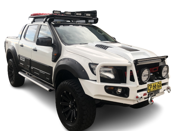 Jungle Flares Sensor Hole Suits Ford Ranger PX3 2018+ - OZI4X4 PTY LTD
