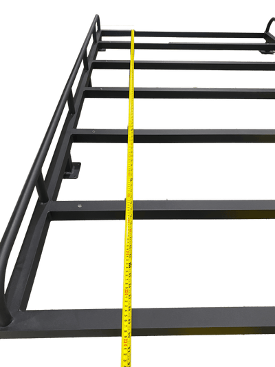 2275MM Tradesman Canopy Ladder-Rack Raw (Universal) - OZI4X4 PTY LTD