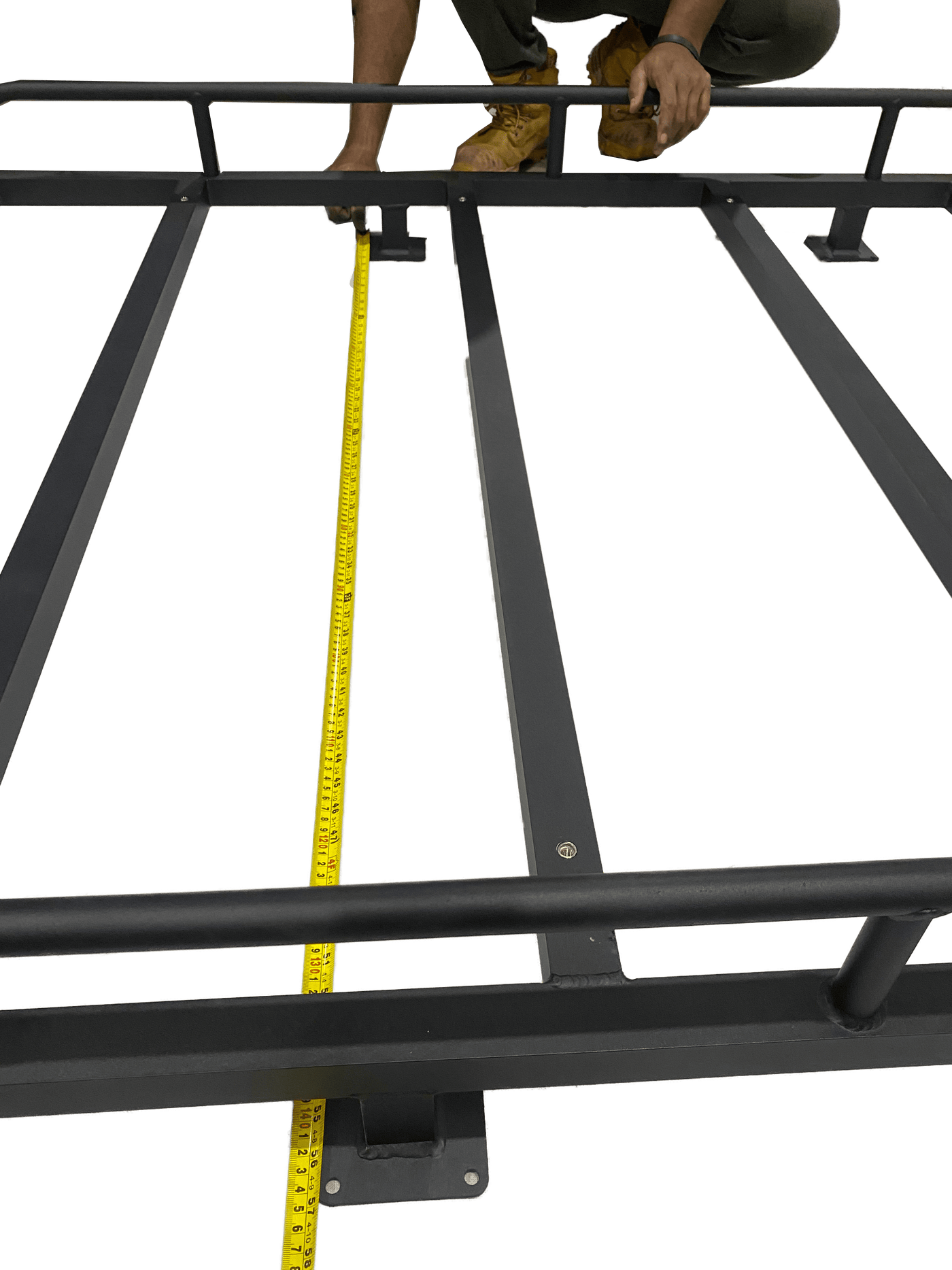 2275MM Tradesman Canopy Ladder-Rack Raw (Universal) - OZI4X4 PTY LTD