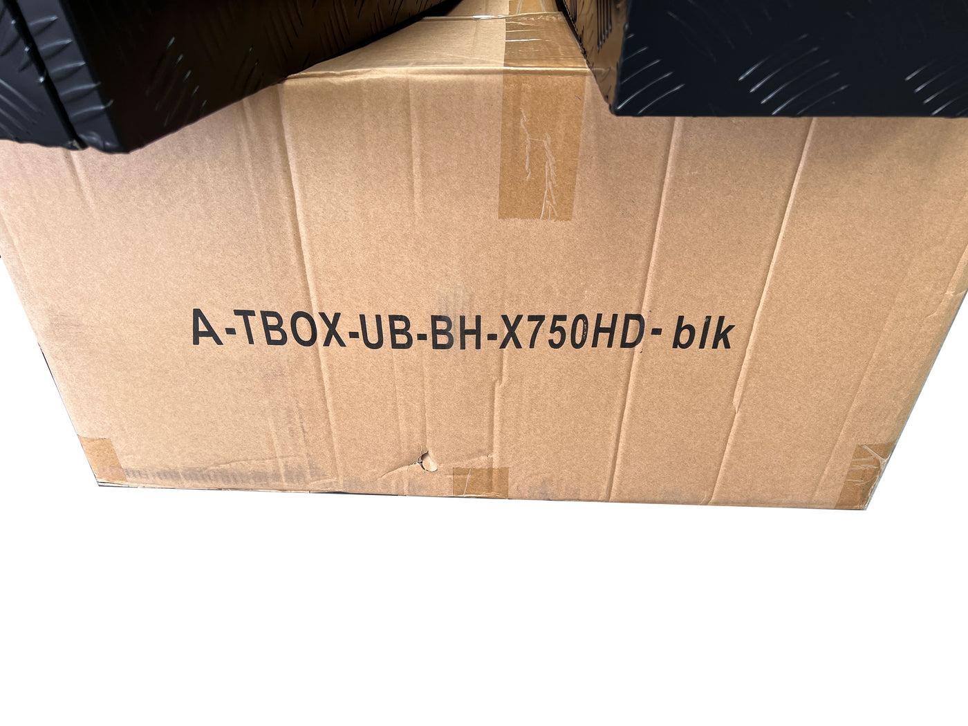 Under Body Tool Box Black C/P Aluminium 750BLK - OZI4X4 PTY LTD