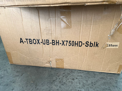 Under Body Tool Box Black Aluminium 750SBLK - OZI4X4 PTY LTD