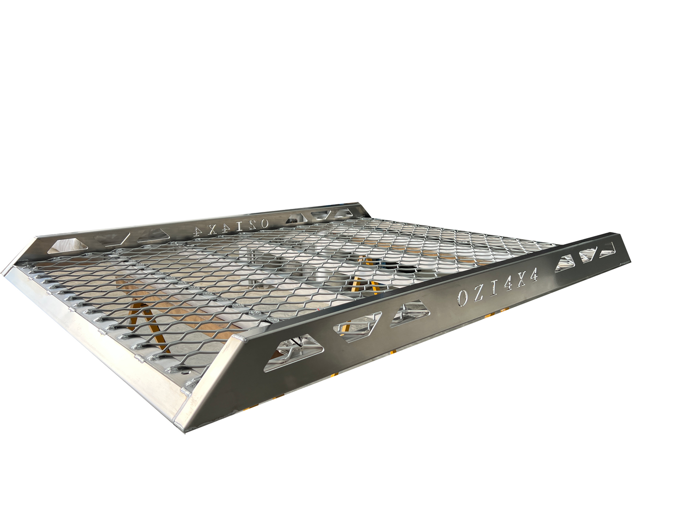 1800MM Low Profile Tradesman Canopy Ladder-Rack Raw (Universal) - OZI4X4 PTY LTD