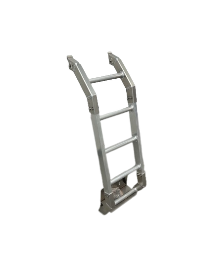 Raw Rear Ladder Rack Suits Side Most Vehicles - OZI4X4 PTY LTD