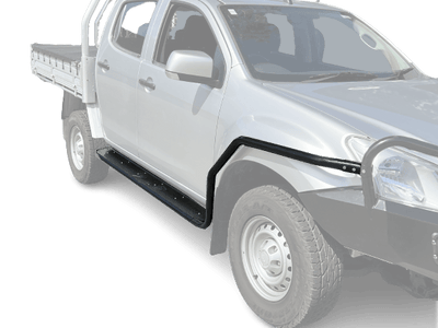 Side Steps & Brush Bars suits Isuzu D-MAX 2012-2022 (Dual Cab) - OZI4X4 PTY LTD