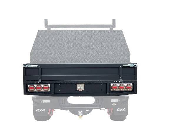 1900 Platinum Edition Aluminium Tray Black (Dual Cab) - OZI4X4 PTY LTD