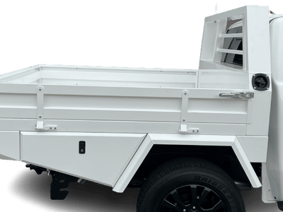 Premium Aluminium Tray Includes Water Tank Dual Cab White - OZI4X4 PTY LTD