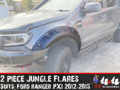 2 pcs. Front Jungle Flares Suits Ford Ranger PX1 2012-2015